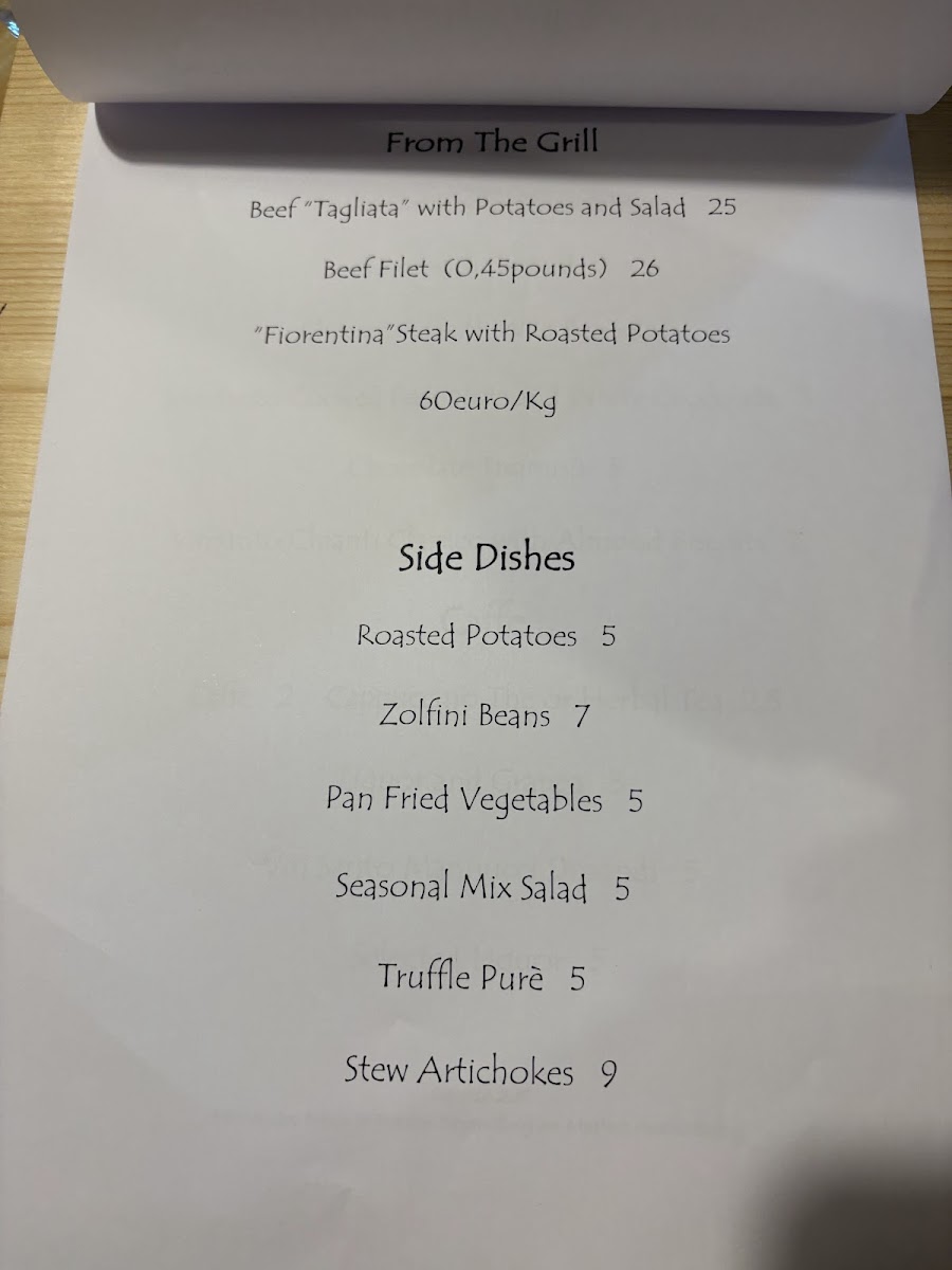 Menu Ristorante La Torre-9